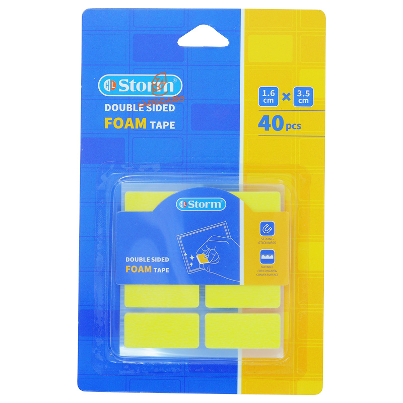 چسب دو طرفه فومی مستطیل 2313 استورم STORM