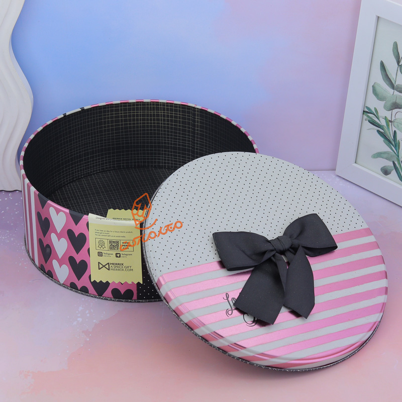 متال باکس فلزی دایره سایز 06 لوتوس MERRIX (3).jpg