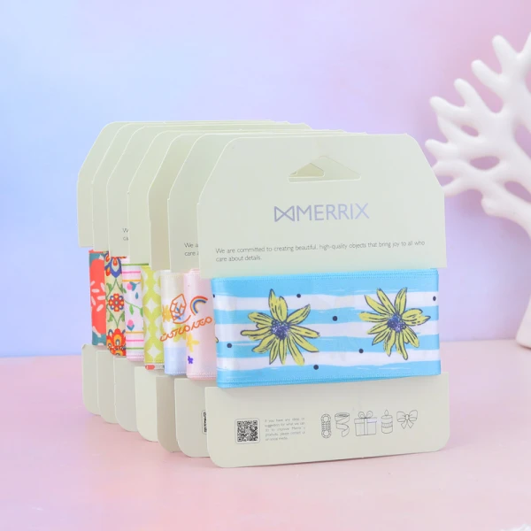 ربان طرح گل سایز 03 لوتوس MERRIX