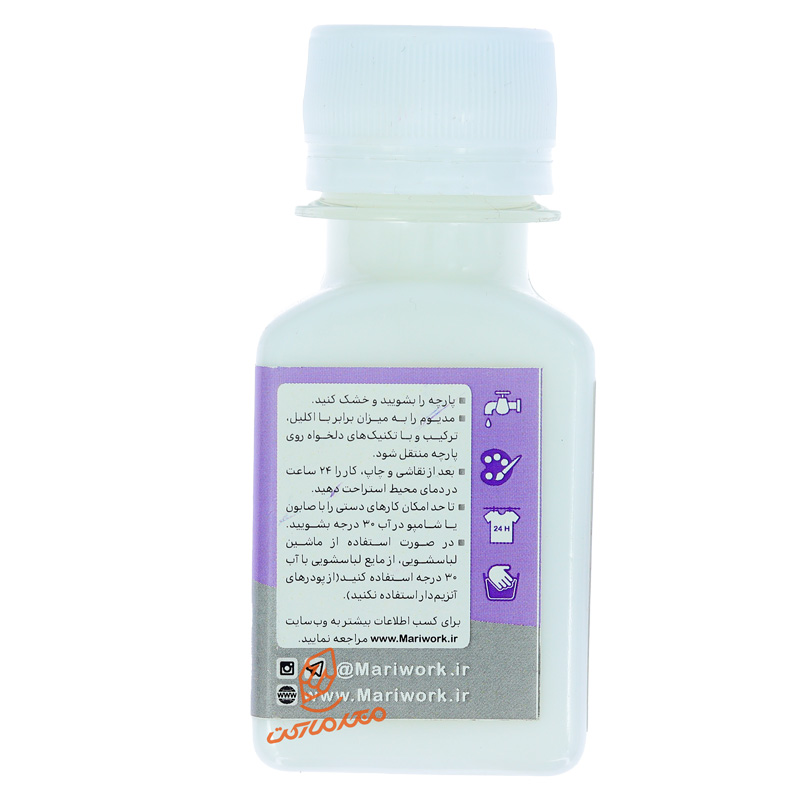 چسب اکلیل پارچه  مدل transparent ماری ورک MARIWORK (2).jpg