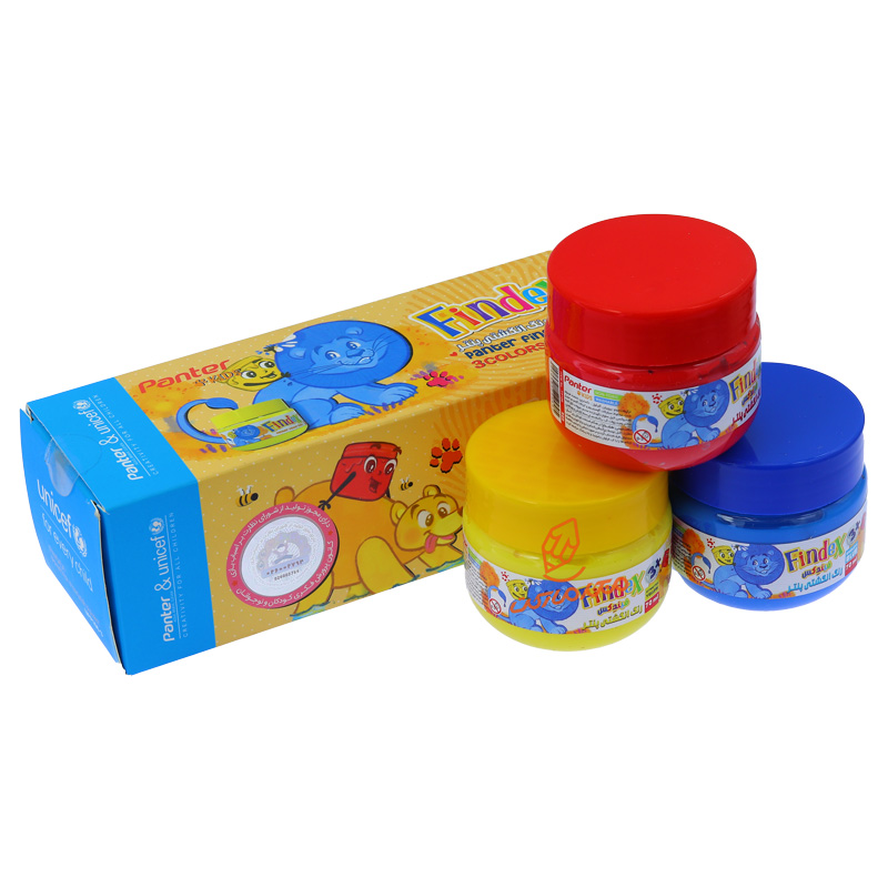 رنگ انگشتی 3 رنگ 70 میل مدل FINDEX  پنتر PANTER