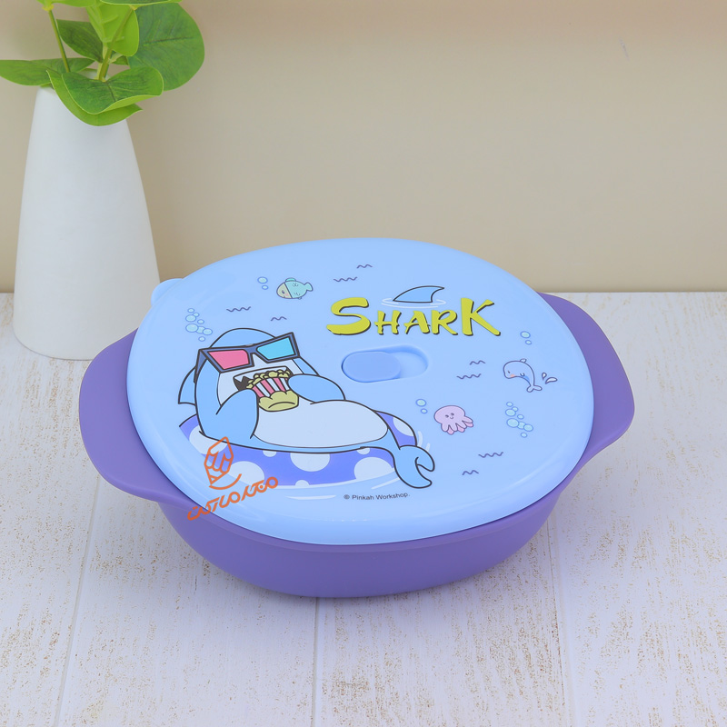 ظرف غذا یک طبقه TMY-9405 طرح دلفین PINKAH