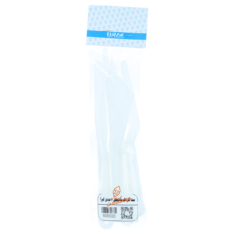 ست کاردک پلاستیکی 6 عددی الیزا ELIZA