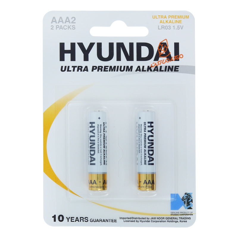 باتری نیم قلمی الکالاین 2 عددی الترا هیوندای