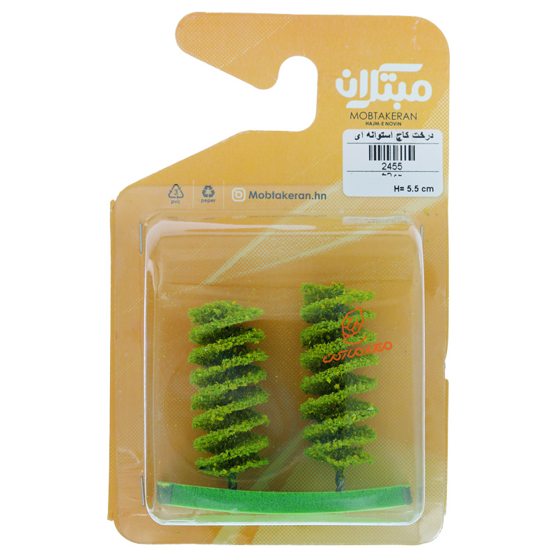 درخت کاج استوانه ای 5.5cm مبتکران Mobtakeran