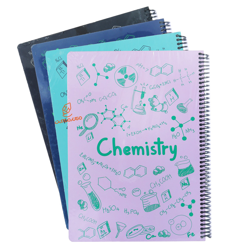 دفتر 100 برگ رحلی طرح شیمی دات نوت DOT NOTE
