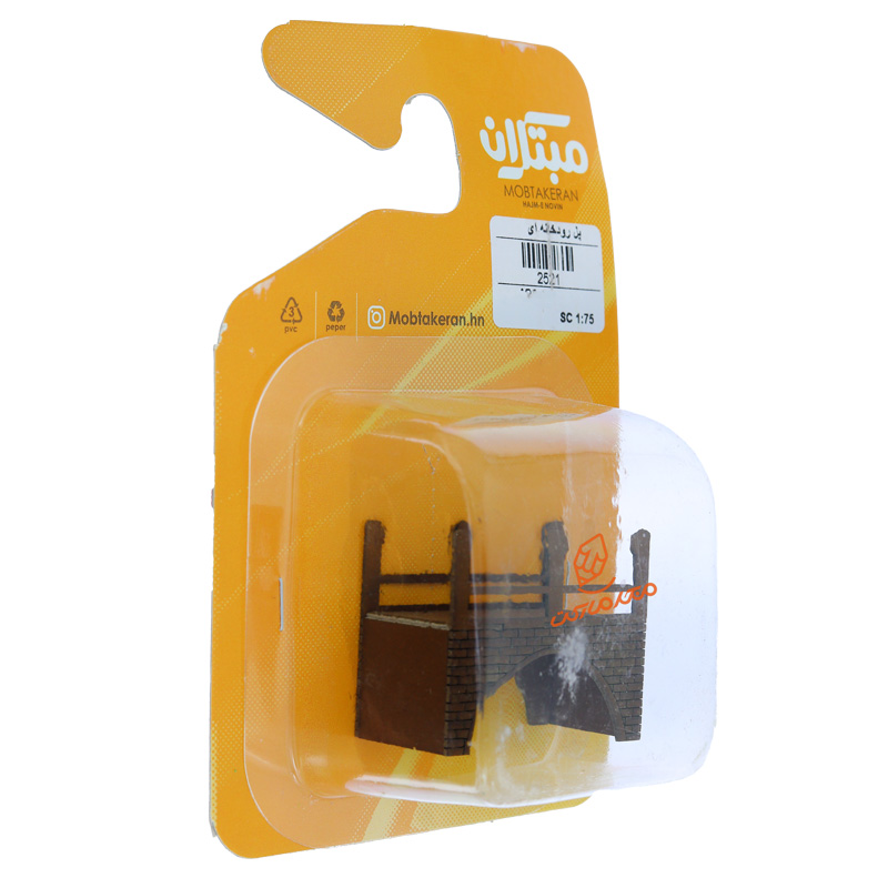 ماکت پل رودخانه ای چوبی 2521 مبتکران Mobtakeran (2).jpg