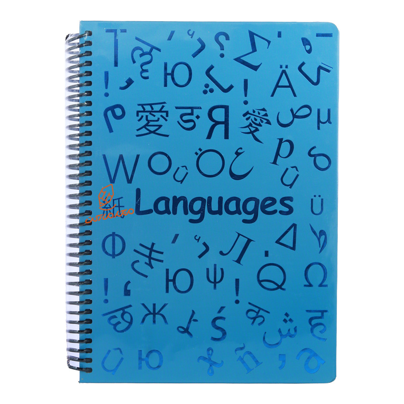 دفتر 100 برگ طرح زبان مدل شاین دات نوت DOT NOTE (7).jpg