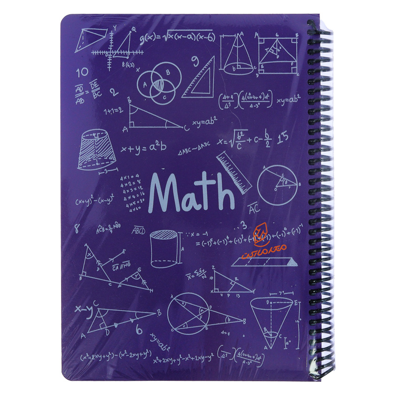 دفتر 100 برگ طرح ریاضی جلد طلقی دات نوت DOT NOTE (2).jpg