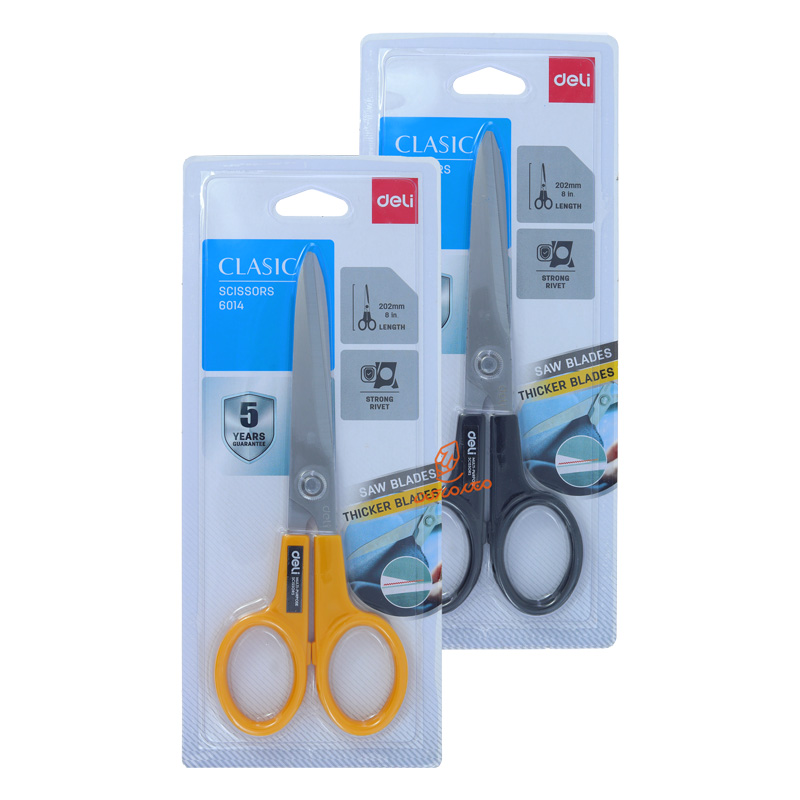 قیچی اداری 20 سانت 6014 دلی DELI