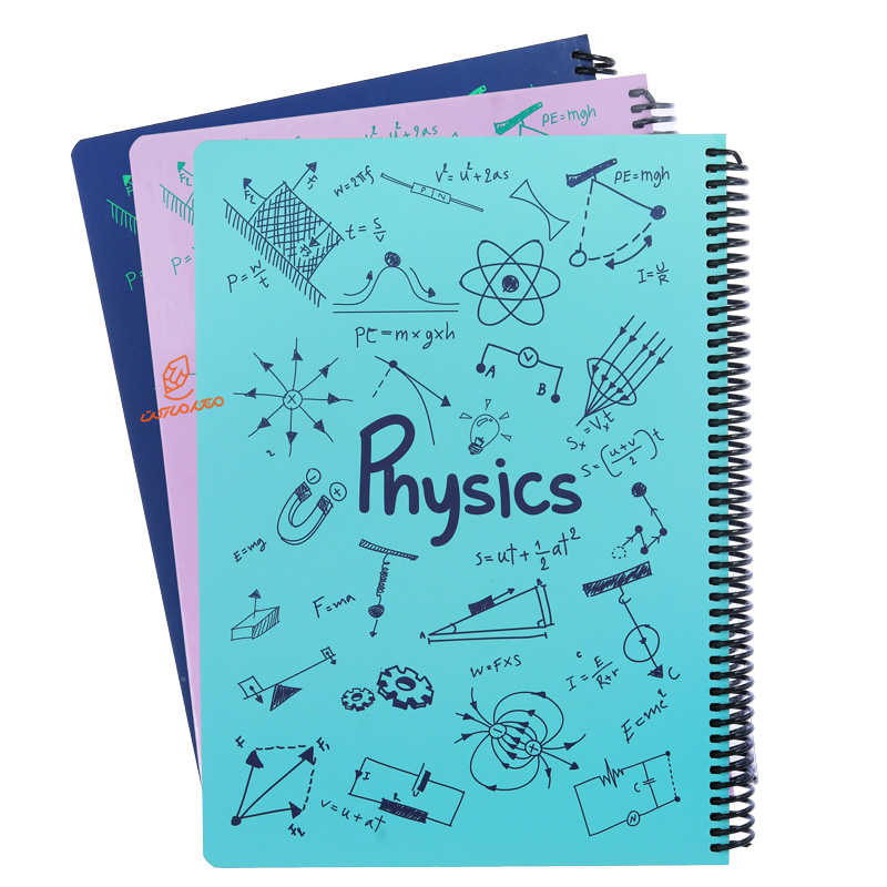 دفتر 100 برگ رحلی طرح فیزیک دات نوت DOT NOTE