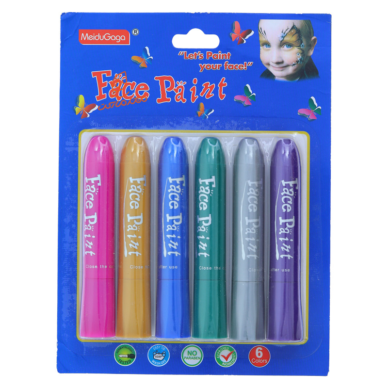 ماژیک گریم 6 رنگ MD-8006