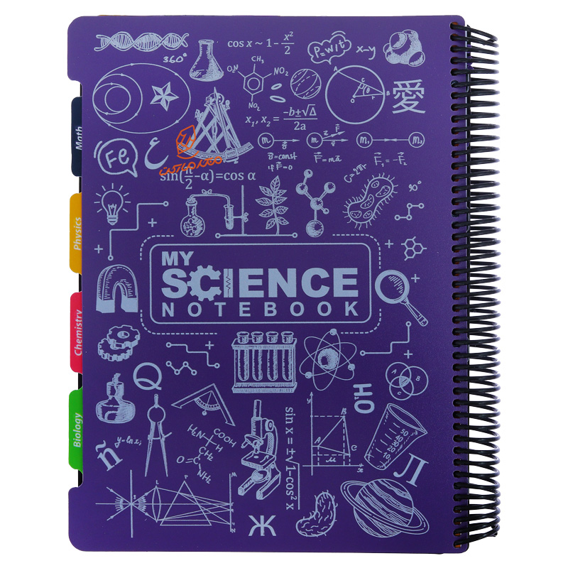 دفتر 160 برگ رحلی طرح MY SCIENCE دات نوت DOT NOTE