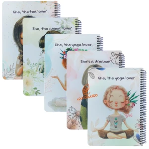 دفتر یادداشت A5 مدل مدل GIRLS دات نوت DOT NOTE