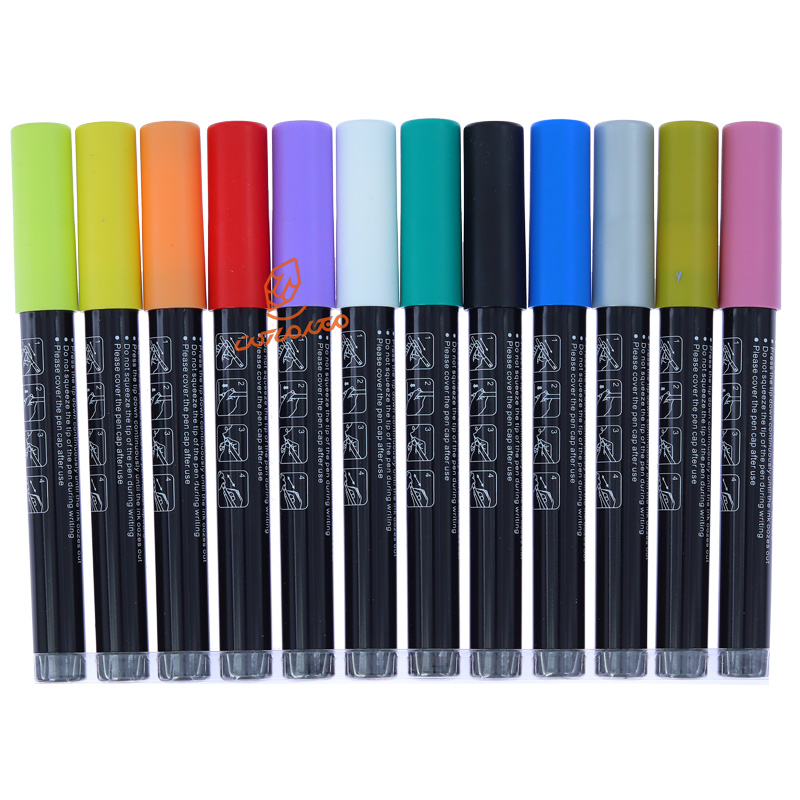 ماژیک اکریلیک 12 رنگ AC-5510 (3).jpg