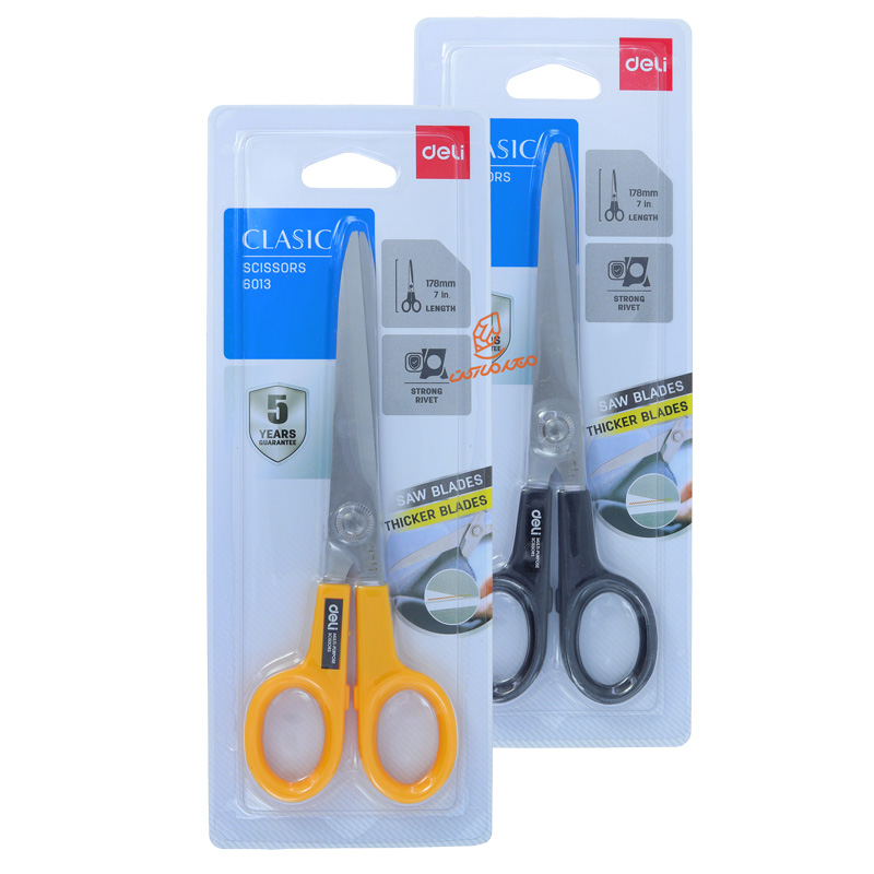 قیچی اداری 17.8 سانت 6013 دلی DELI