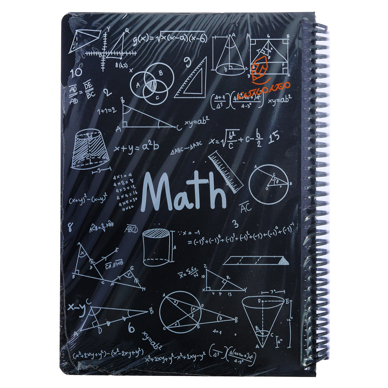 دفتر 100 برگ طرح ریاضی جلد طلقی دات نوت DOT NOTE (3).jpg