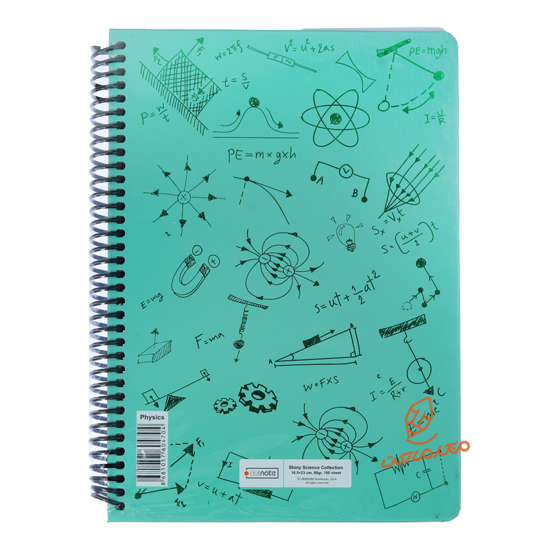 دفتر 100 برگ طرح فیزیک مدل شاین دات نوت DOT NOTE (6).jpg