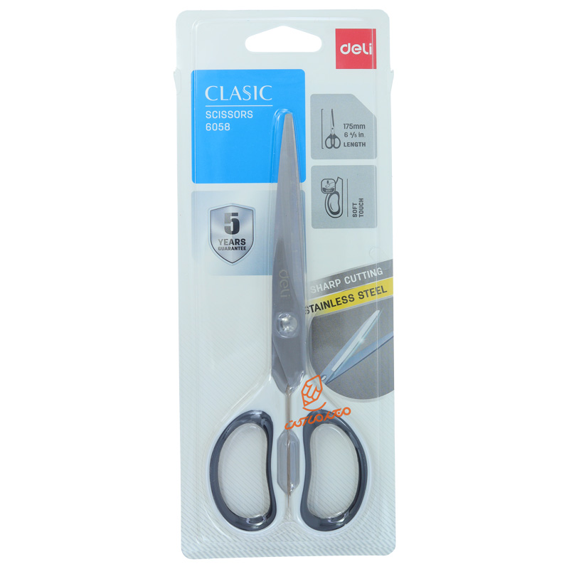 قیچی اداری 17.5 سانت 6058 دلی  DELI (3).jpg