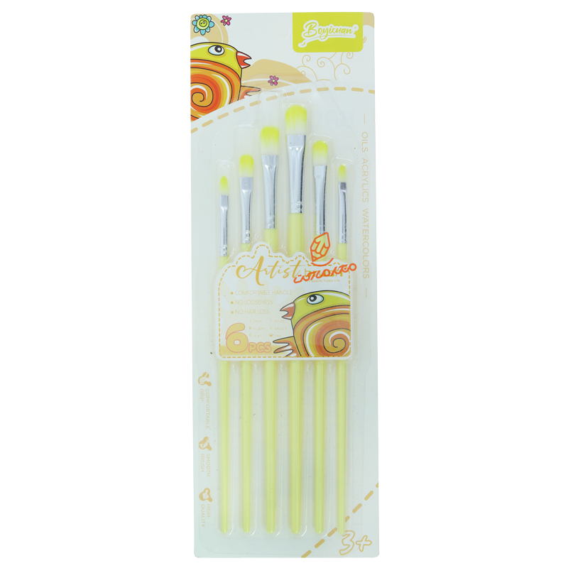 ست قلم مو سر تخت 6 عددی  فانتزی BOYIXUAN (2).jpg