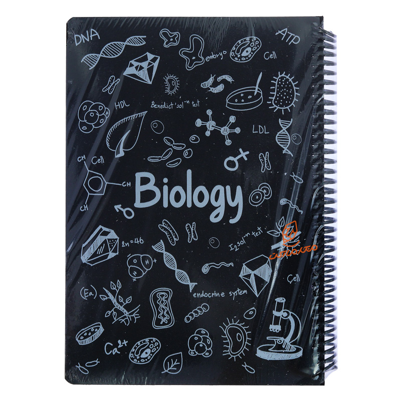 دفتر 100 برگ طرح زیست جلد طلقی دات نوت DOT NOTE