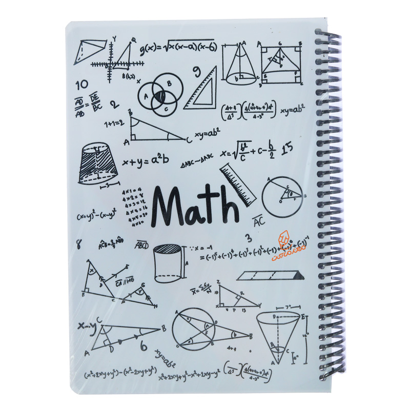 دفتر 100 برگ طرح ریاضی جلد طلقی دات نوت DOT NOTE (5).jpg
