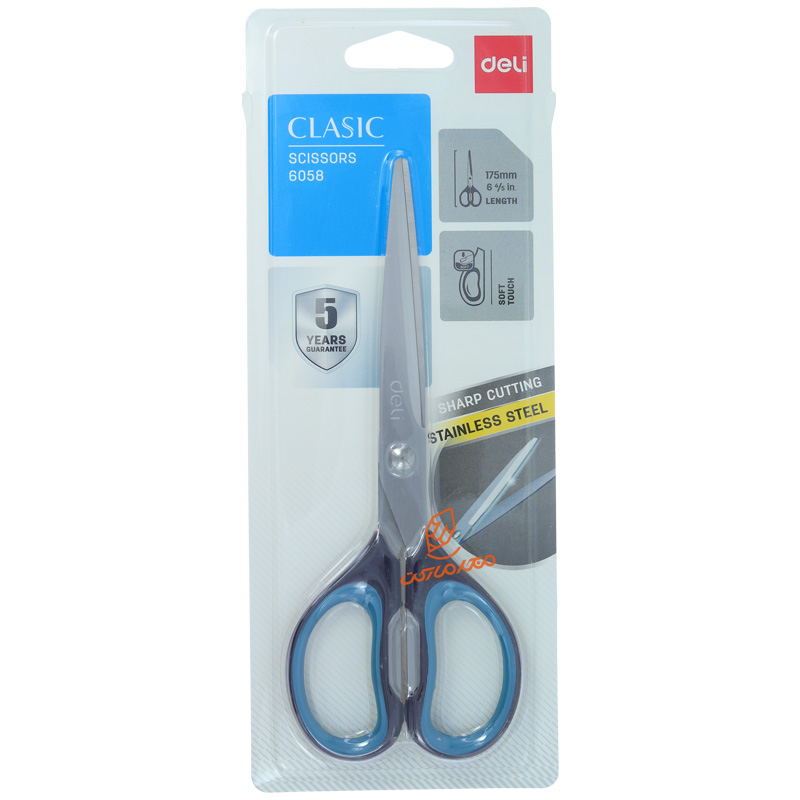 قیچی اداری 17.5 سانت 6058 دلی  DELI (2).jpg