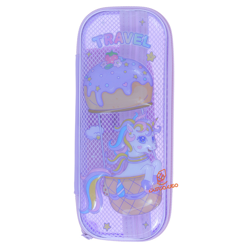 جامدادی مدل شفاف طرح یونیکورن 38180 LENGTH (2).jpg