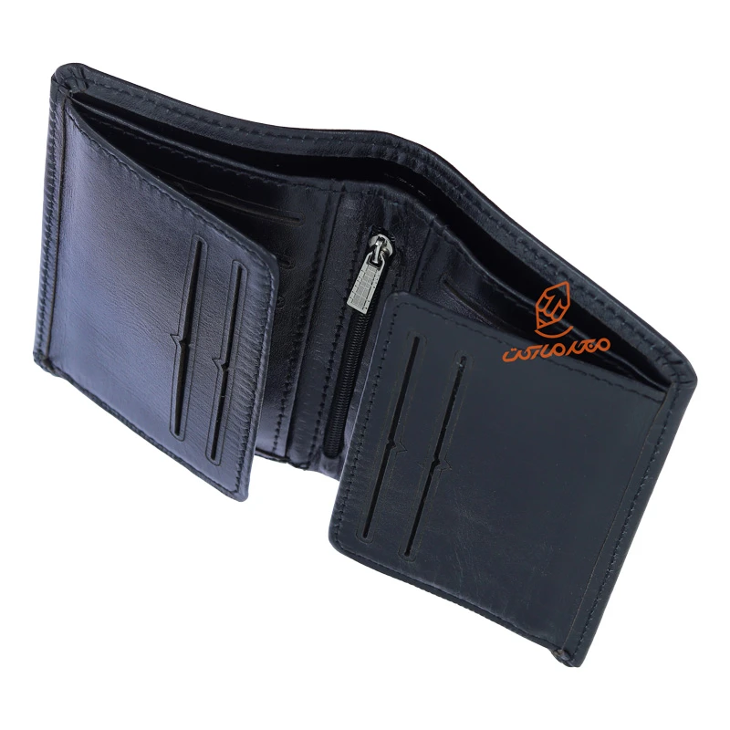 کیف پول چرم طرح دار مدل کتابی MONT BLANC کد 889 (5).jpg