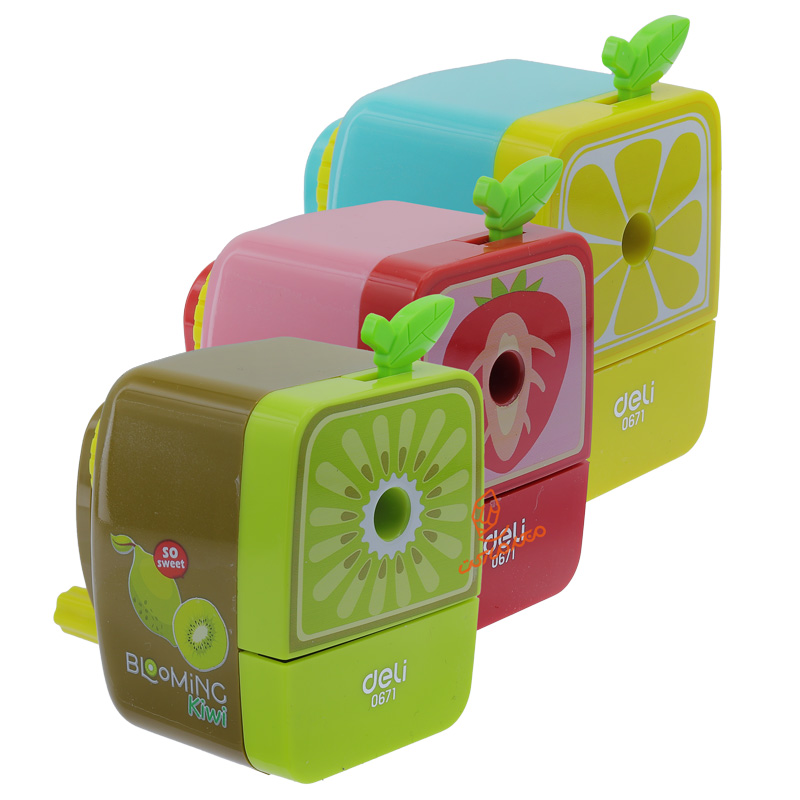 تراش رومیزی مینی طرح میوه 671 دلی DELI