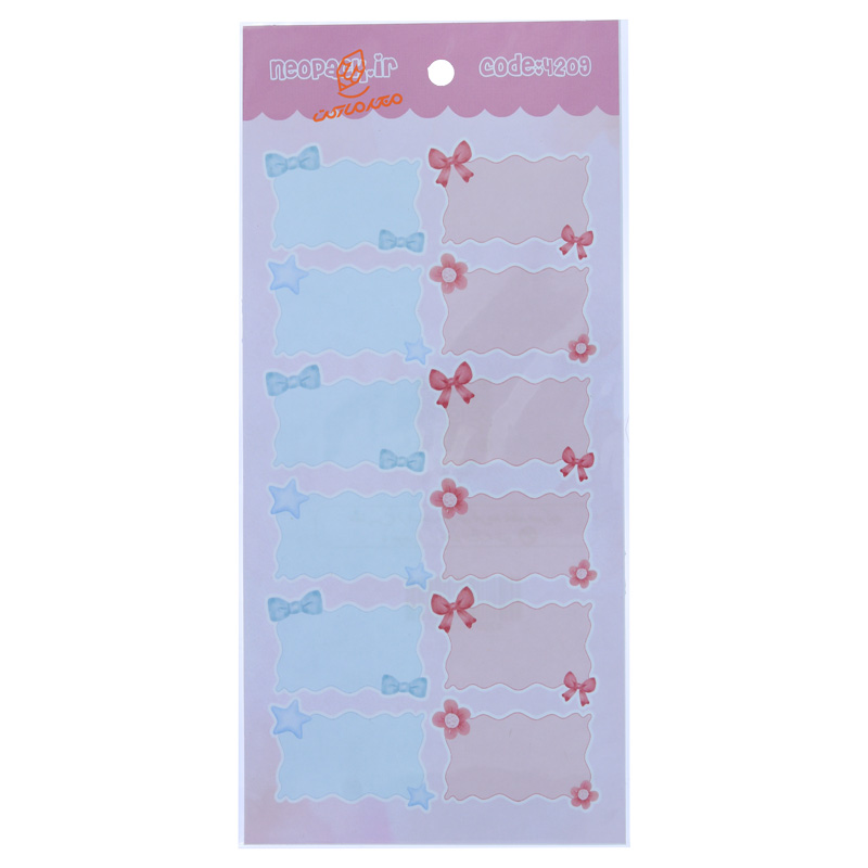 لیبل نام و نشانی فانتزی طرح گل NEOPACK (5).jpg