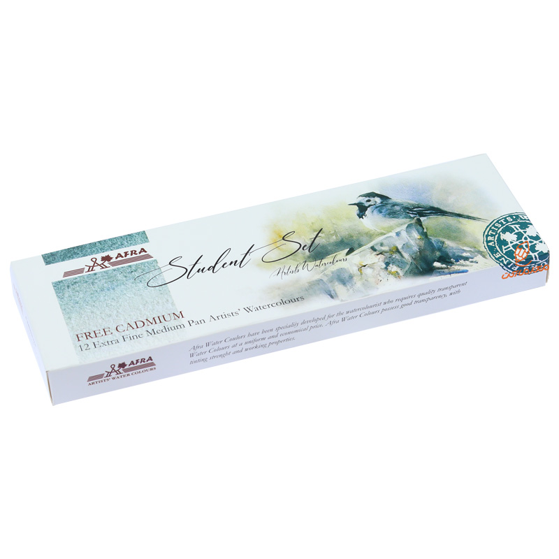 آبرنگ 12 رنگ مدل Student افرا AFRA (3).jpg