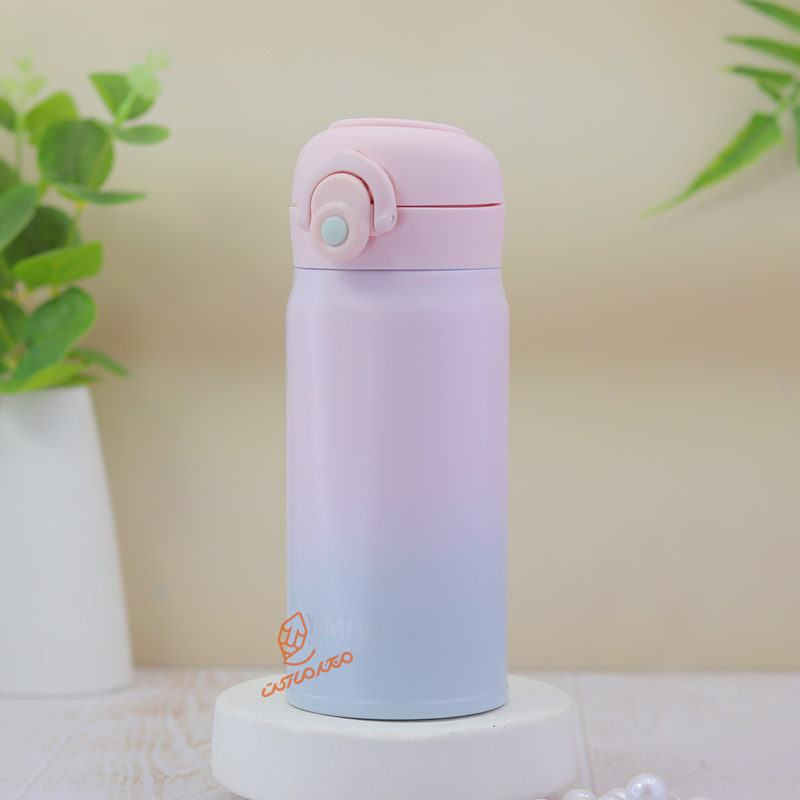 فلاسک مینی 350 میلی‌لیتری دسته‌دار YIMI مدل BW-050 مناسب سفر و نگهداری دمای نوشیدنی