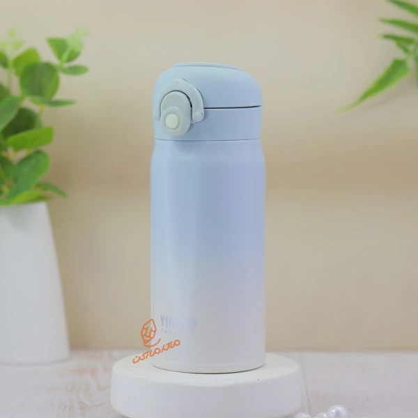 فلاسک مینی 350 میلیلیتری دستهدار YIMI مدل BW-050 مناسب سفر و نگهداری دمای نوشیدنی