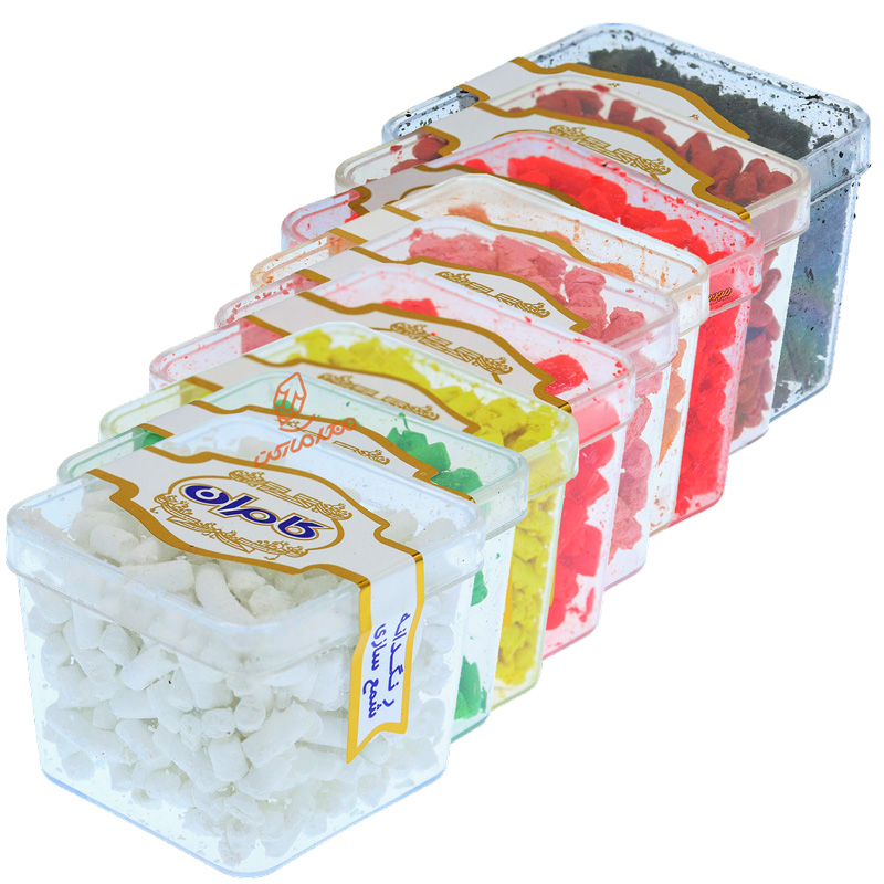 رنگدانه شمع سازی برند کامران - رنگدانه‌های مخصوص رنگ‌آمیزی شمع با کیفیت بالا و غلظت مناسب