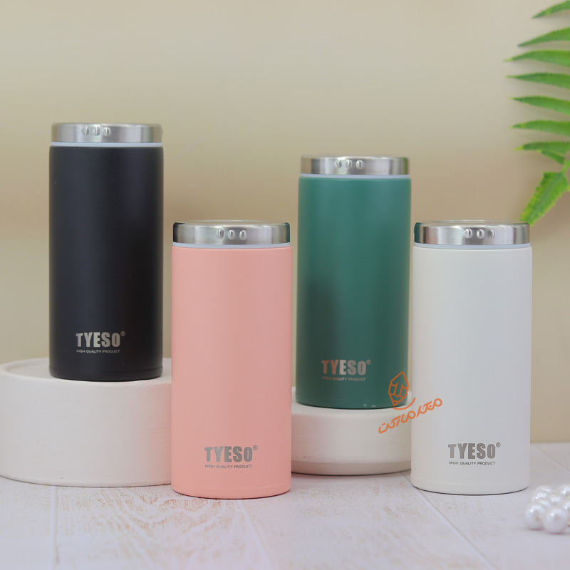 فلاسک اسپرسو 200 میلی‌لیتری تایسو مدل TS-8738B مناسب نگهداری دمای نوشیدنی قهوه و اسپرسو