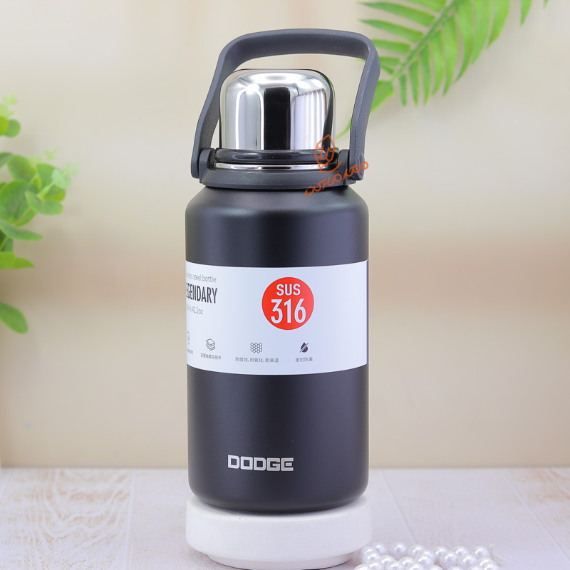 فلاسک 1.2 لیتری دسته دار دوج مدل 22663 مناسب برای نگهداری آب گرم و سرد