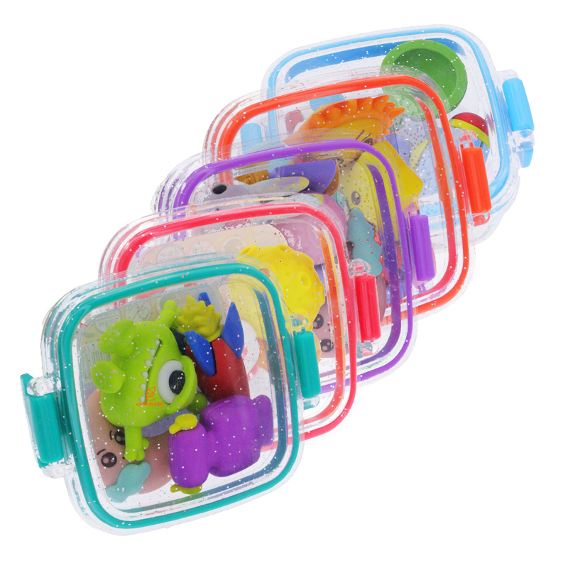 کلکسیون پاک‌کن فانتزی طرح فضا مدل QH-8618 - مجموعه پاک‌کن‌های نرم با طرح‌های فضایی جذاب برای کودکان و نوجوانان