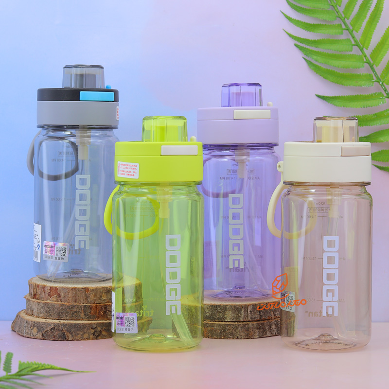 قمقمه نی‌دار ۵۲۰ میل دوج DODEG مدل DL-25612 مناسب مدرسه، ورزش و سفر