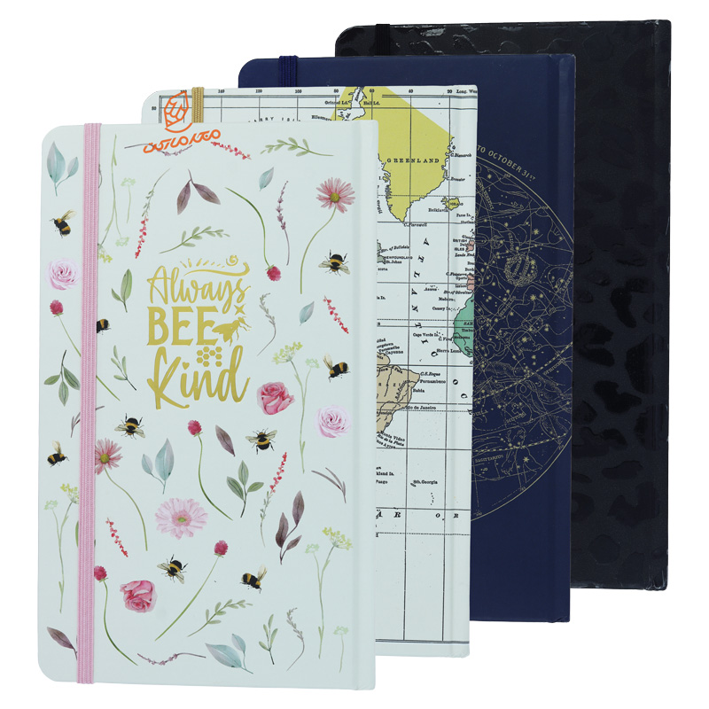 دفتر اروپایی شومیز طرح کلاسیک برند دات نوت DOT NOTE - دفتر یادداشت با جلد شومیز و طراحی کلاسیک