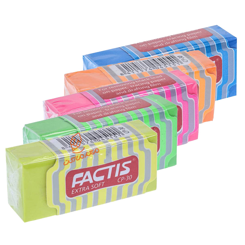 پاکن CP30 برند فکتیس FACTIS - پاک‌کن نرم و باکیفیت مناسب پاک کردن خطوط مداد و طراحی