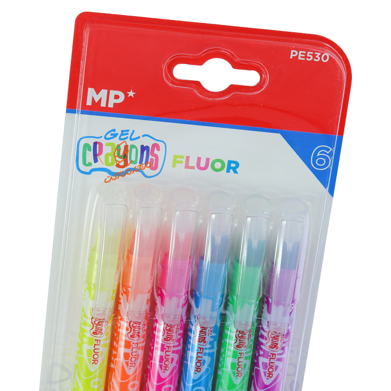 ماژیک علامت گذار 6 رنگ مدل ژله ای P-530 ام پی MP (3).jpg