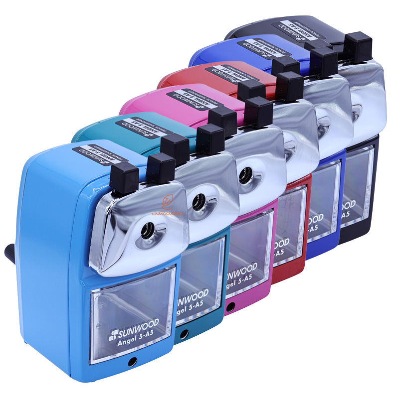 تراش رومیزی مدل 5-A5 برند سانوود SUNWOOD - تراش دقیق و کاربردی برای مداد و لوازم تحریر