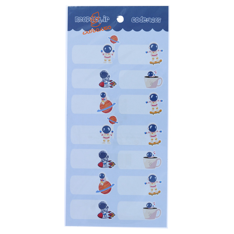 لیبل نام و نشانی فانتزی طرح کودکانه نئوپک NEOPACK (4).jpg