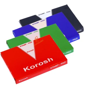 استامپ کوچک کوروش KOROSH - مهر دستی مناسب برای امضا و تزئین لوازم تحریر