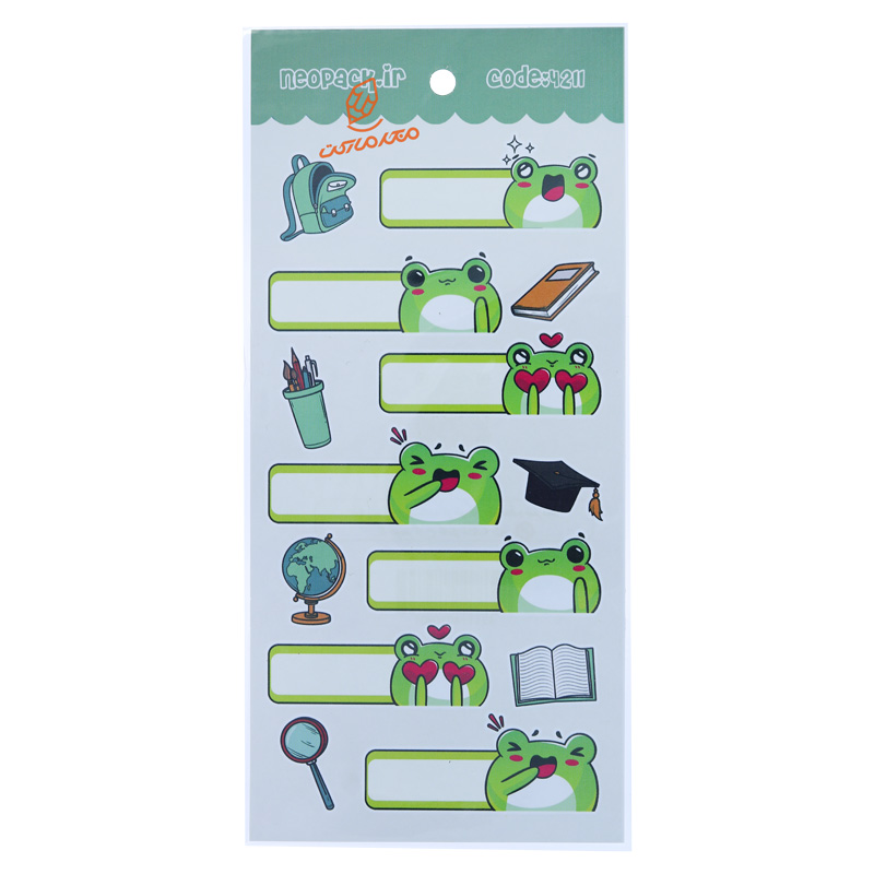 لیبل نام و نشانی فانتزی طرح کودکانه نئوپک NEOPACK (6).jpg