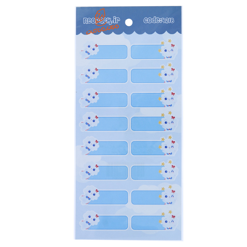 لیبل نام و نشانی فانتزی طرح کودکانه نئوپک NEOPACK (7).jpg