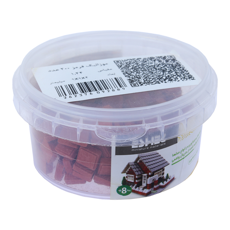 ماکت موزائیک مینیاتوری 1:24 اشل برند ESHEL - قطعات کوچک دقیق برای ساخت ماکتهای معماری و تزئینی