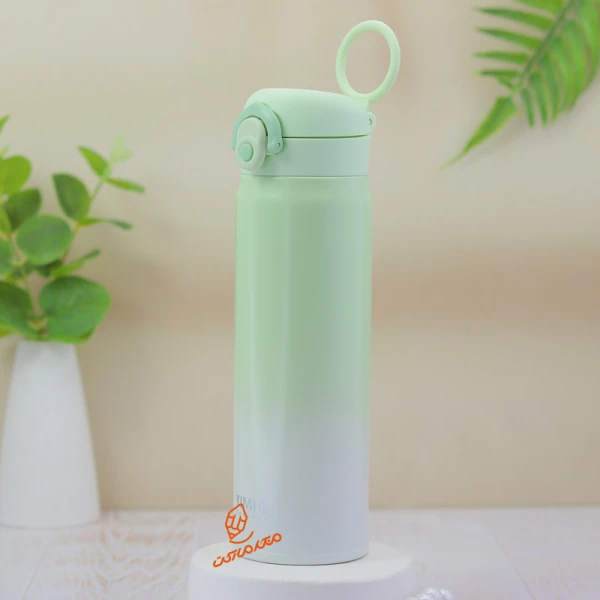 فلاسک مسافرتی 500 میلی‌لیتری دسته‌دار YIMI مدل BW-051 مناسب سفر و نگهداری دمای نوشیدنی