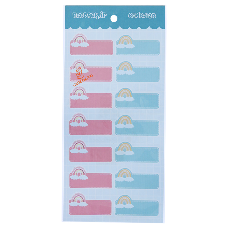 لیبل نام و نشانی فانتزی طرح گل NEOPACK (7).jpg